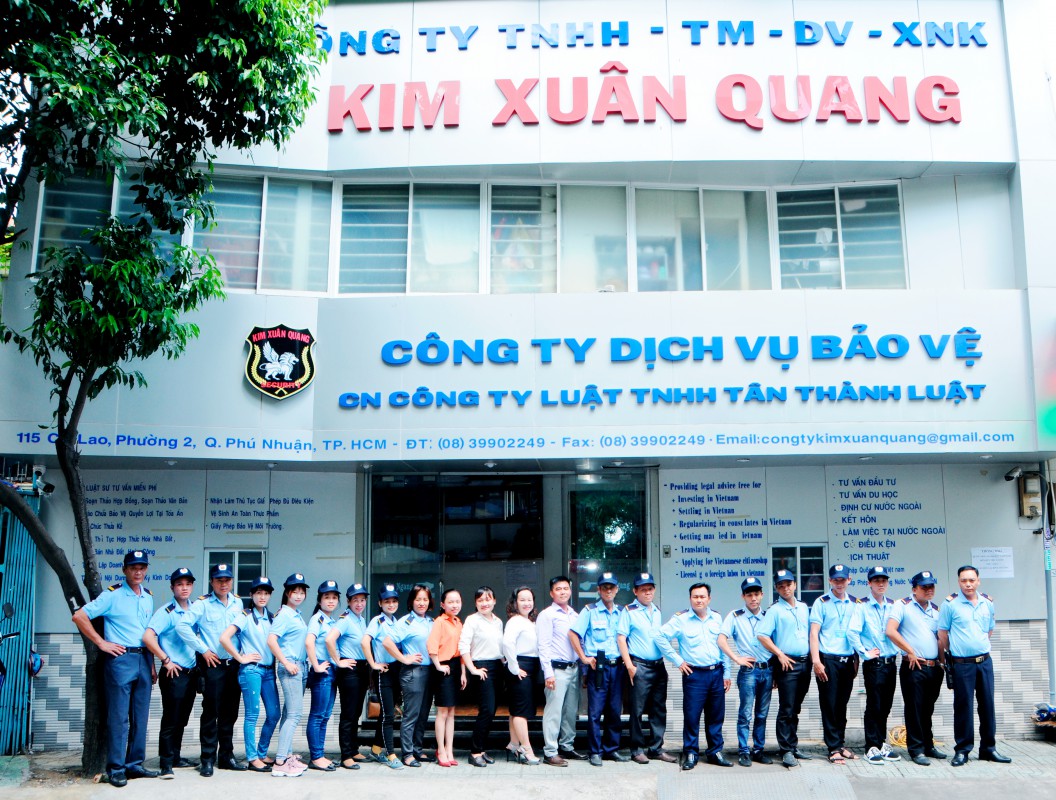 Công Ty TNHH Dịch Vụ Bảo Vệ Kim Xuân Quang