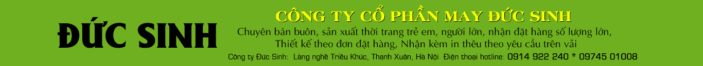 Công Ty Cổ Phần May Mặc Tm Đức Sinh