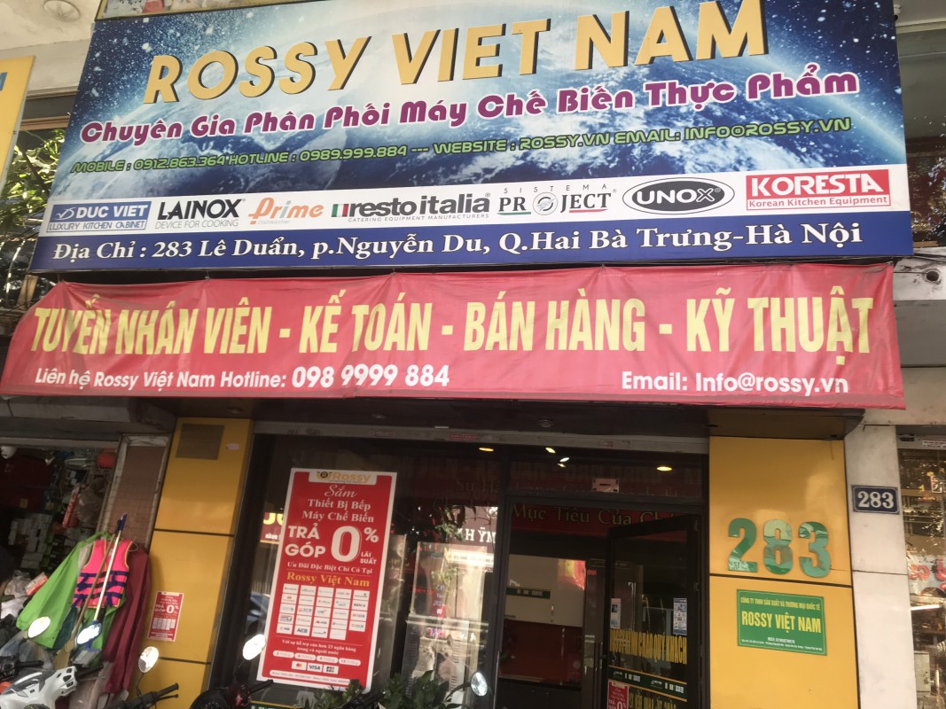 Công ty TNHH Sản xuất và Thương mại Quốc tế Rossy Việt Nam