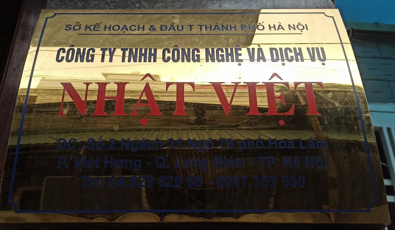 Công ty TNHH Công Nghệ và Dịch vụ Nhật Việt