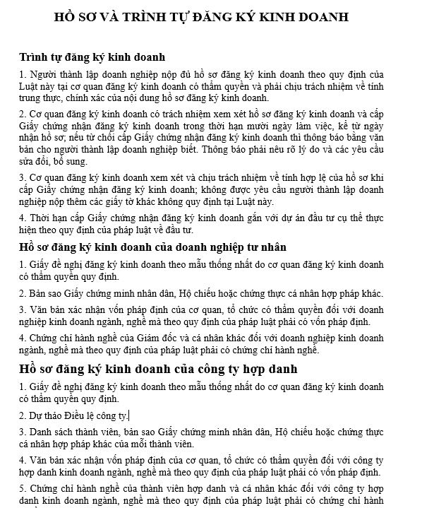 Mẫu đơn đăng ký kinh doanh hợp tác xã