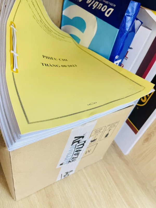 góc làm việc kế toán